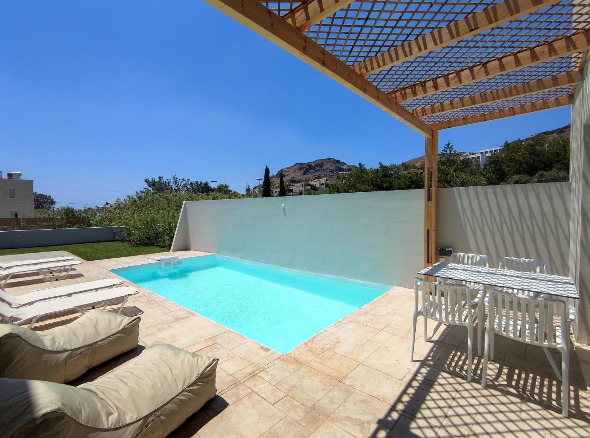Mythos Villas Damnoni Buitenkant foto
