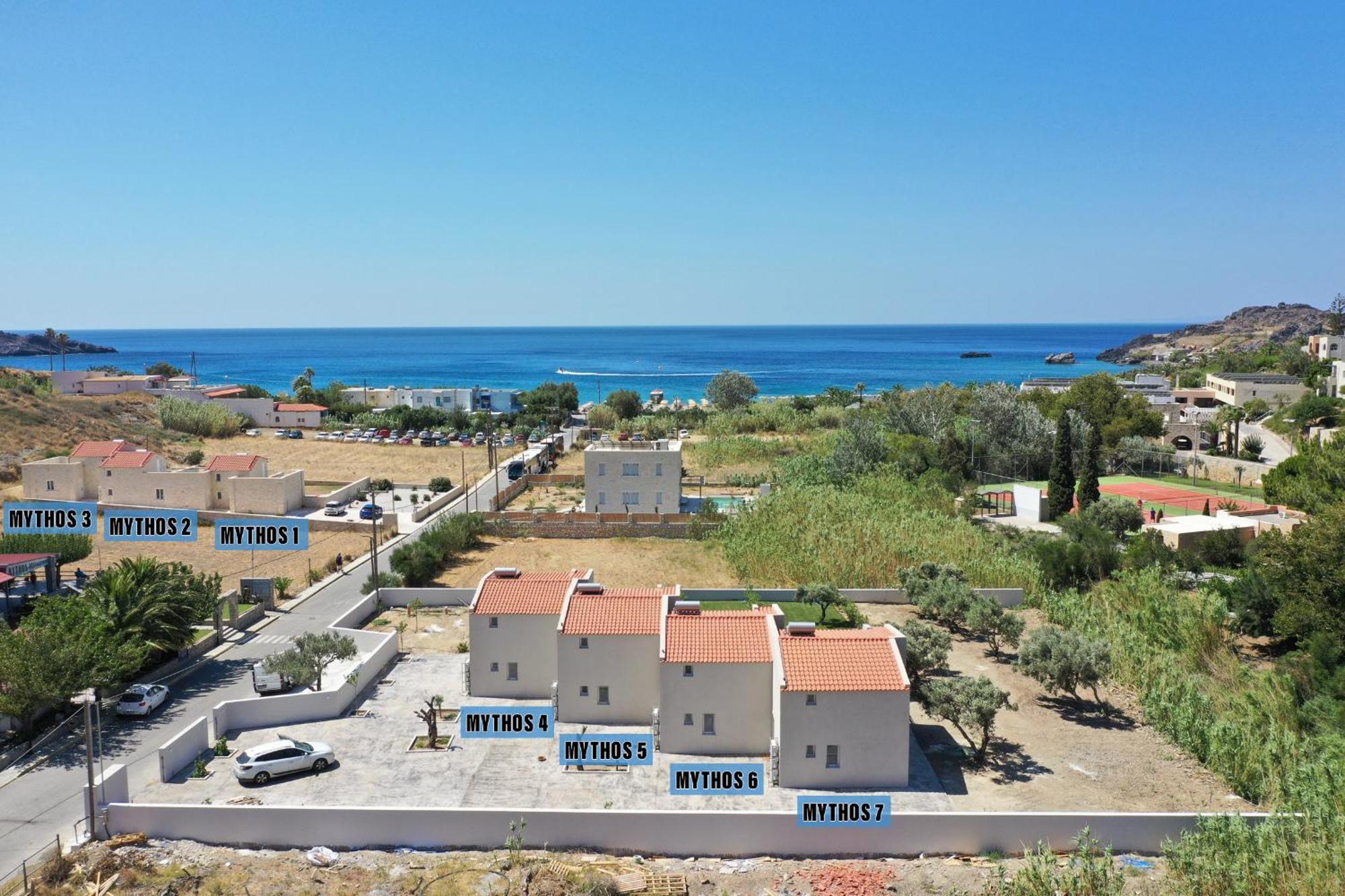 Mythos Villas Damnoni Buitenkant foto
