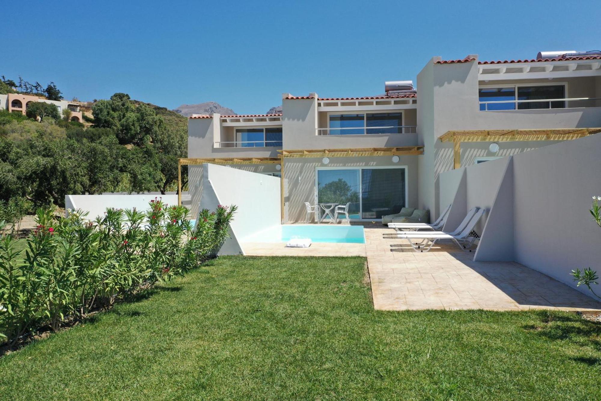 Mythos Villas Damnoni Buitenkant foto