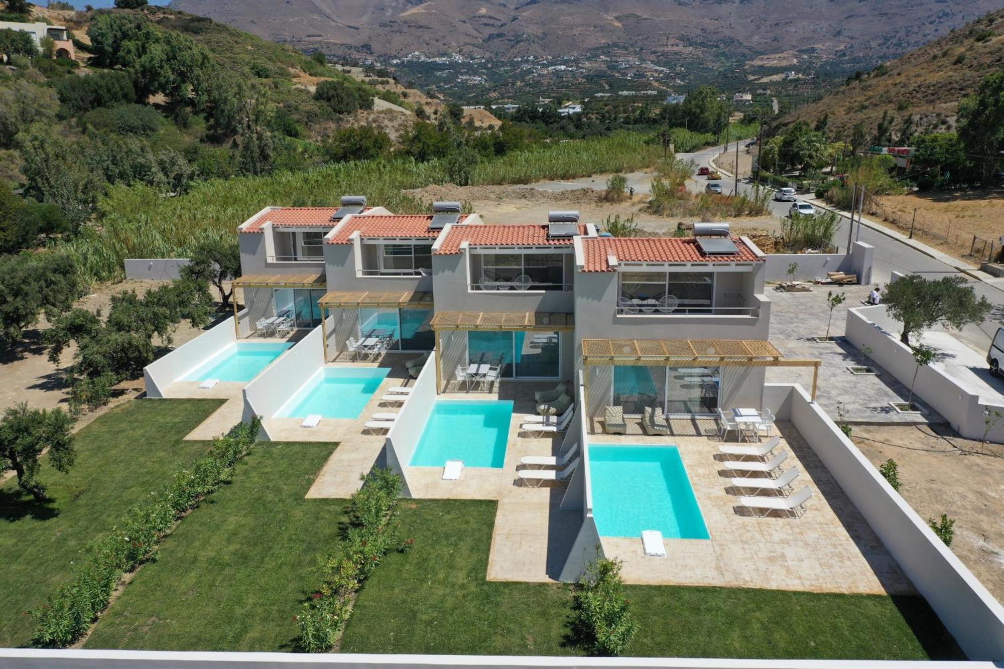 Mythos Villas Damnoni Buitenkant foto