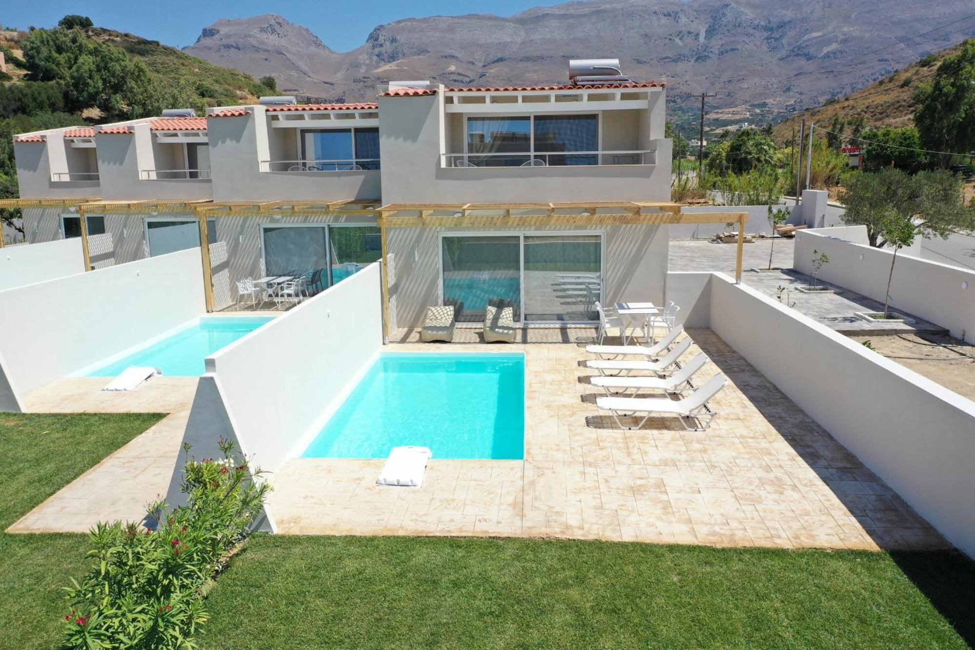 Mythos Villas Damnoni Buitenkant foto