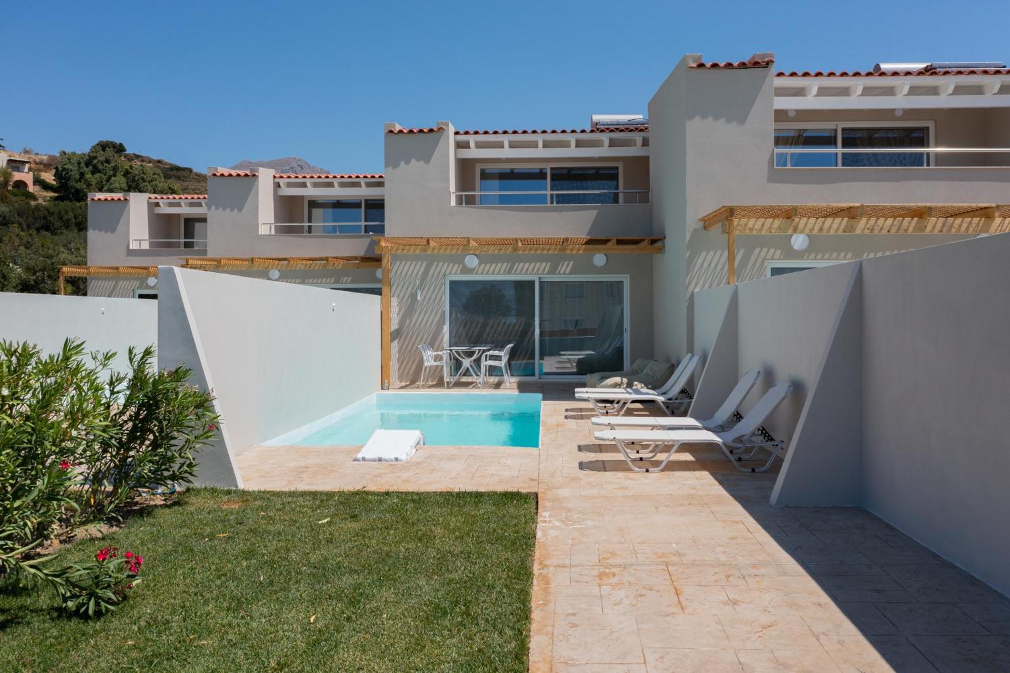 Mythos Villas Damnoni Buitenkant foto
