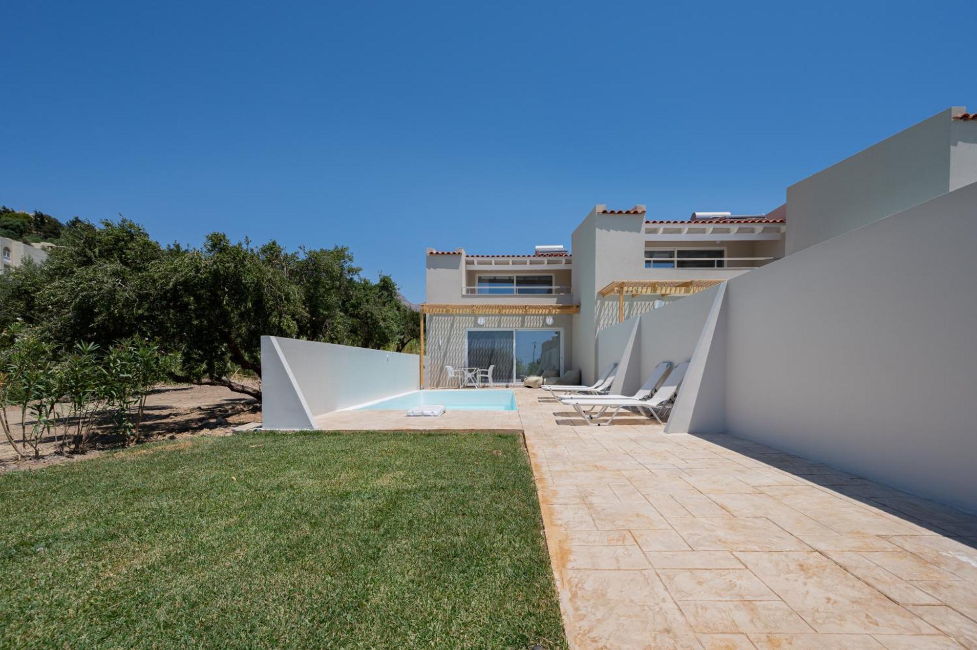 Mythos Villas Damnoni Buitenkant foto