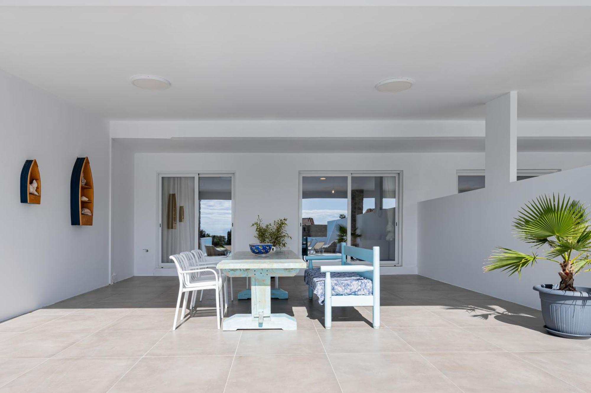 Mythos Villas Damnoni Buitenkant foto