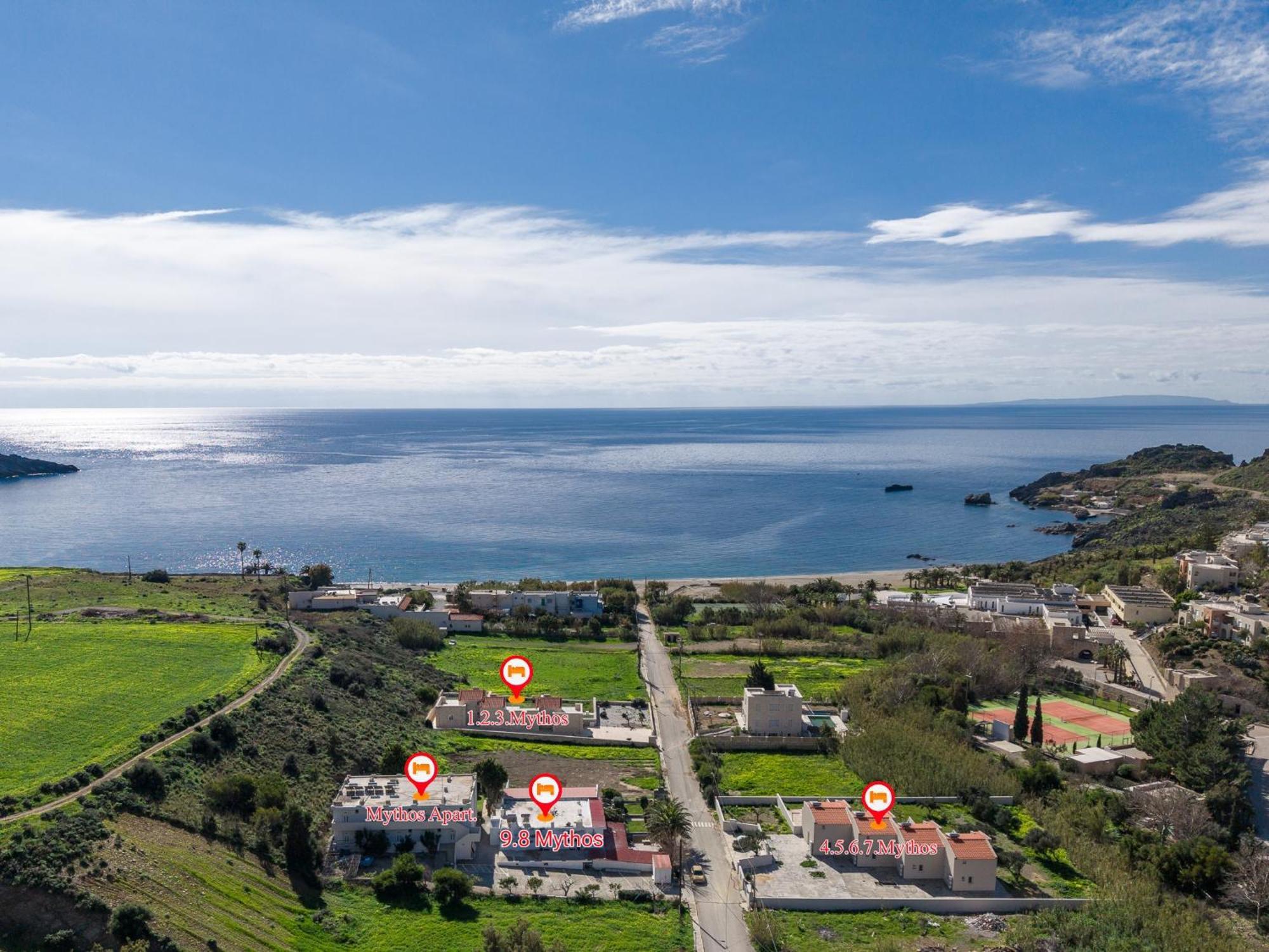 Mythos Villas Damnoni Buitenkant foto